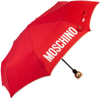 Зонт складной Moschino 8080-OCA Gift Bear Red - 