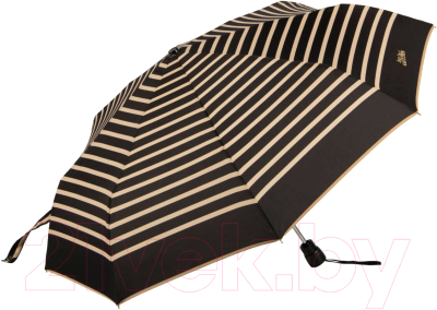 Зонт складной Jean Paul Gaultier 207-OC Stripes Noir/Crema