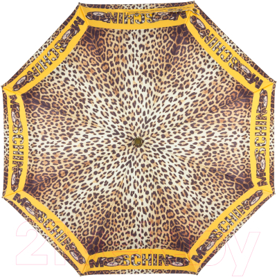 Зонт складной Moschino 8138-OCU Leo Bear Yellow