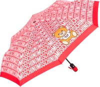 

Зонт складной Moschino, 8192-OCC Logo and Bear Red/W