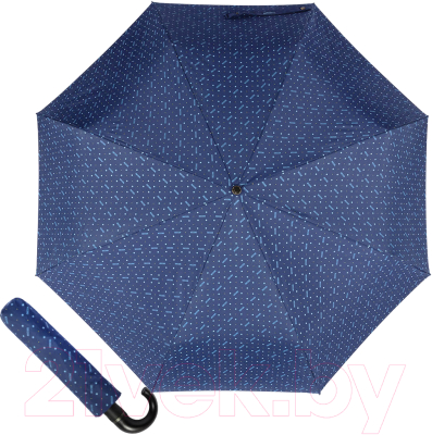 Зонт складной Moschino 8505-ToplessF Man dots Blue