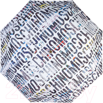 Зонт складной Moschino 8600-OCA Boombox White