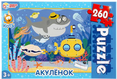 

Пазл Умные игры, Акуленок / 4630115523666