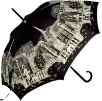 Зонт-трость Guy De Jean 1902-LM Paris Noir Col5 - 