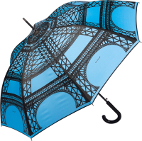 Зонт-трость Guy De Jean 1214-LA Eiffel Blu - 