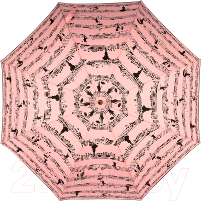 Зонт-трость Guy De Jean 1214-LA Eiffel Melodie Pink