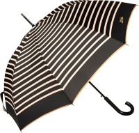 Зонт-трость Jean Paul Gaultier 206-LA Stripes Noir/Crema - 