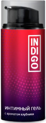 Лубрикант-гель INDIgo Для интимного ухода с ароматом клубники (100мл)