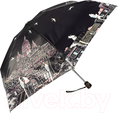 Зонт складной Guy De Jean 3025-OC Montmatre Noir