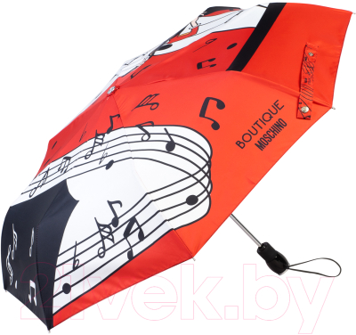 Зонт складной Moschino 7020-OCC Olivia Musician Red