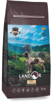 Сухой корм для собак Landor Для взрослых собак всех пород ягненок с рисом / 7843310 (3кг) - 