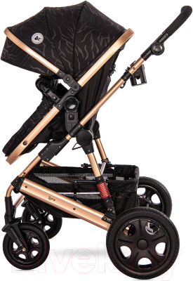 Детская универсальная коляска Lorelli Lora 3 в 1 Luxe Black / 10021282186