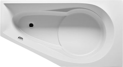 Ванна акриловая Riho Yukon 160 L / BA35005 (с ножками) - 