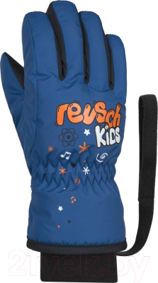 Перчатки лыжные Reusch Kids Dazzling / 4885105 402 (р.1, Blue)