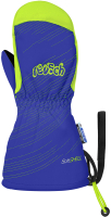 Варежки лыжные Reusch Maxi R-Tex XT Mitten Surf The Web / 4985515 4507 (р-р 2, Green Gecko) - 
