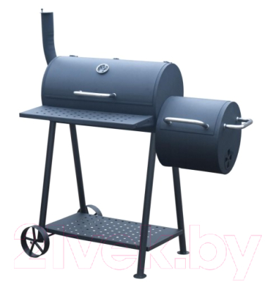 Угольный гриль GoGarden Chef-Smoker 60 / 50168 (серый)