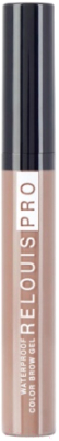 Гель для бровей Relouis Pro Waterproof Color Brow Gel оттеночный тон 02 (Tаupe)