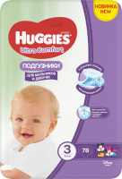 

Подгузники детские Huggies, Ultra Comfort Mega 3 5-9кг