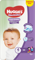 

Подгузники детские Huggies, Ultra Comfort Mega 4 8-14кг