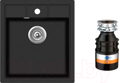 

Мойка кухонная Teka, Estela 45 S-TQ / 40148070 + измельчитель 46-2 A/S