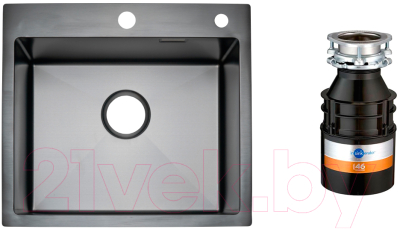 

Мойка кухонная STELLAR, SR504522 + измельчитель 46-2 A/S