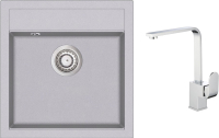 

Мойка кухонная со смесителем Aquasanita, Tesa SQT100W + смеситель Signa 2083 001