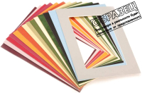 

Паспарту для фоторамок ПАЛИТРА, 21x30 (30x40) / ПУ115