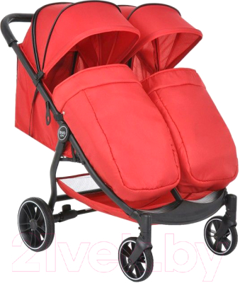 Детская прогулочная коляска Pituso Duocity / Т1 (красный)