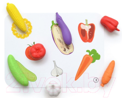 Развивающий игровой набор Knopa Овощи и фрукты / 87041