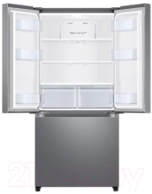 Холодильник с морозильником Samsung RF44A5002S9/WT