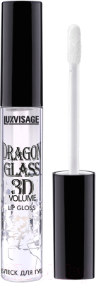 Блеск для губ LUXVISAGE Dragon Glass 3D volume (2.8г)