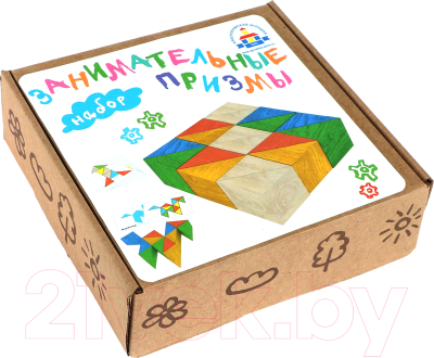 

Развивающая игрушка Краснокамская игрушка, Занимательные призмы / Н-84
