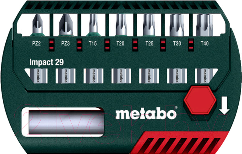 Набор бит Metabo 628849000