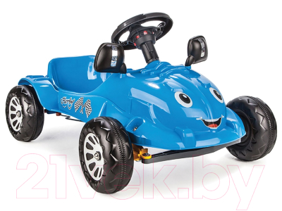 Каталка детская Pilsan Herby Car / 07302 (голубой)