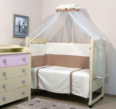 Комплект постельный для малышей Топотушки Бамбино / 717М (бежевый)