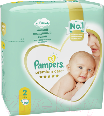 Подгузники детские Pampers Premium Care 2 Mini (20шт)