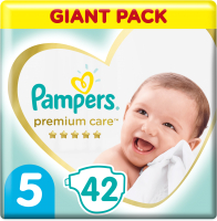 

Подгузники детские Pampers, Premium Care 5 Junior