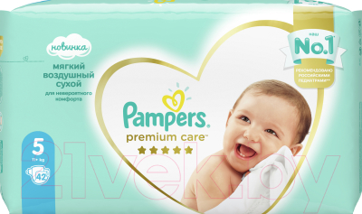Подгузники детские Pampers Premium Care 5 Junior (42шт)