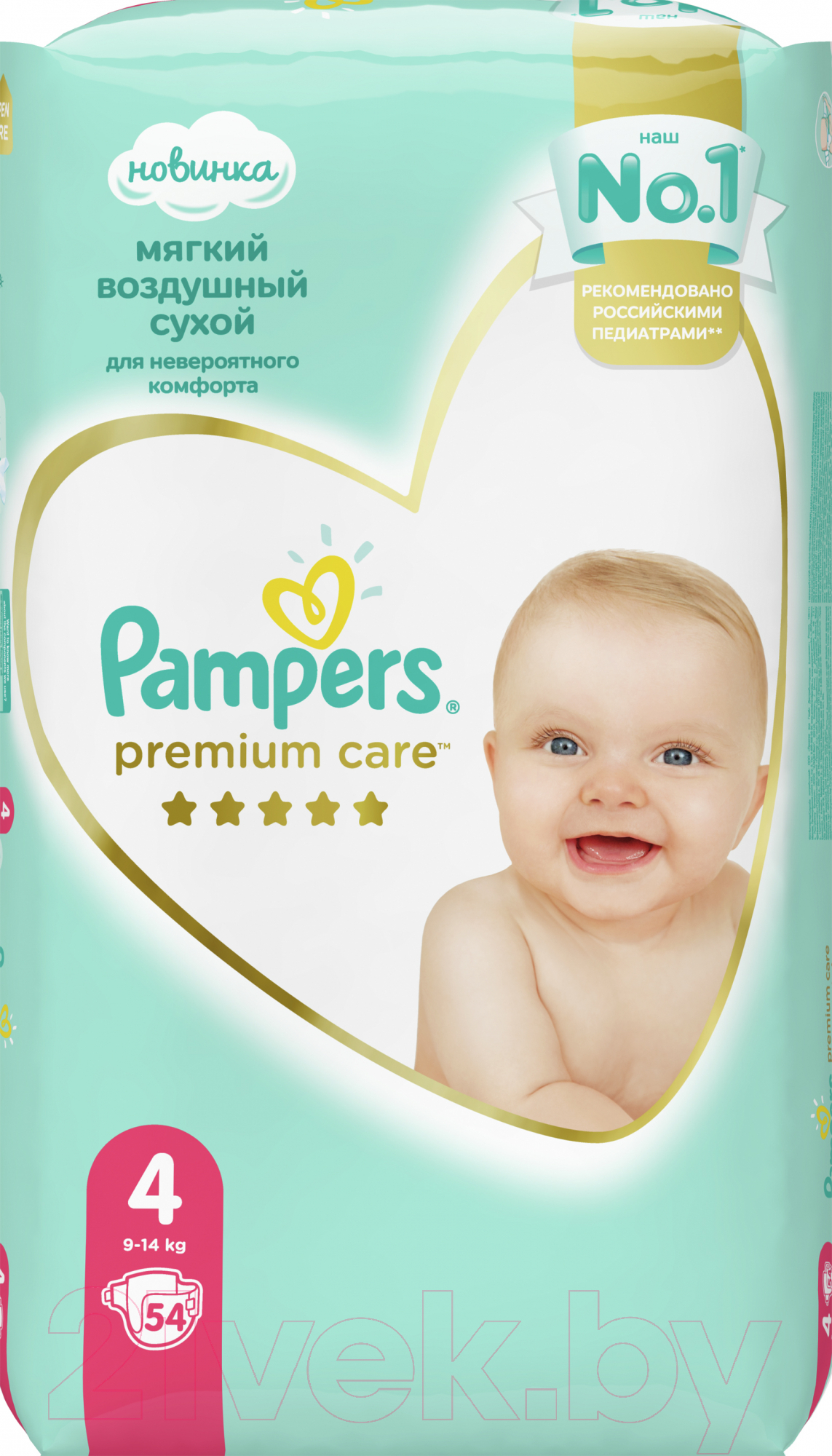 Подгузники детские Pampers Premium Care 4 Maxi (54шт)