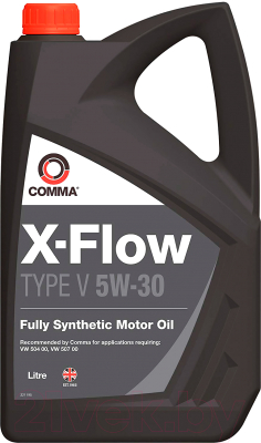 

Моторное масло Comma, X-Flow Type V 5W30 / XFV4L