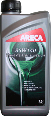 Трансмиссионное масло Areca 85W140 / 15151 (1л)