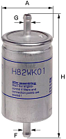 Топливный фильтр Hengst H82WK01 - 