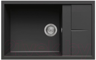 Мойка кухонная Elleci Unico 310 Full Black G40 / LGU31040