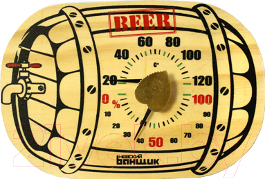 Термогигрометр для бани Невский банщик Бочка / Б1160