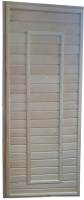 Деревянная дверь для бани Doorwood ДГ 190x70 (глухая) - 