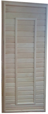 Деревянная дверь для бани Doorwood ДГ 190x70 (глухая)