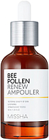Сыворотка для лица Missha Bee Pollen Renew Ampouler обновляющая (40мл) - 