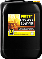 

Моторное масло Prista, SHPD VDS-3 15W40 / P060904