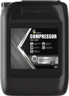 Жидкость гидравлическая Роснефть Compressor VDL 100 / 40837760 (20л)