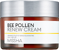 Крем для лица Missha Bee Pollen Renew Cream обновляющий (50мл) - 